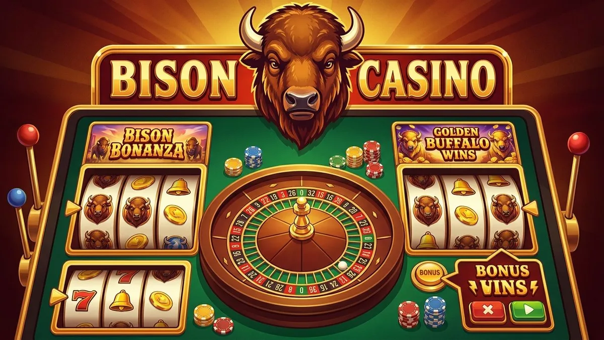 Gry kasynowe Bison Casino